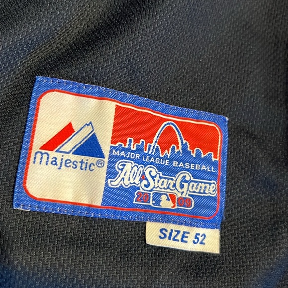 ⚾️ New 2009 All Star Game Jersey Boston Red Sox Pedroia Size 52 - Picture 5 of 9